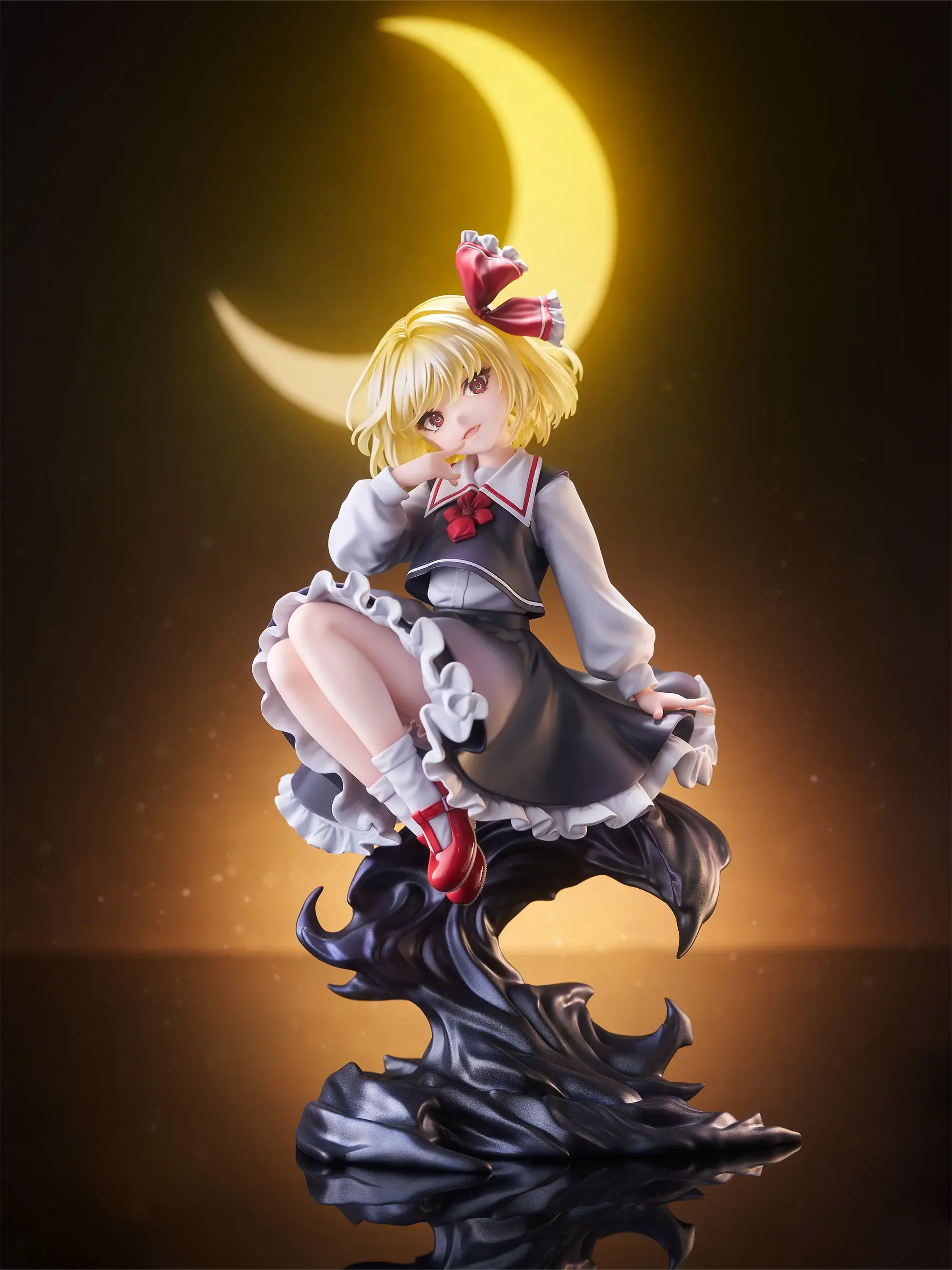 Figurine Rumia illustration by Uoozan de Touhou Project par F:NEX, échelle 1/7, hauteur 240 mm
